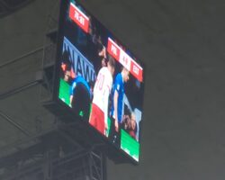 Mecz Polska-Estonia na stadionie PGE Narodowy w Warszawie, 21.03.2024 / Fot. Andrzej Karaś