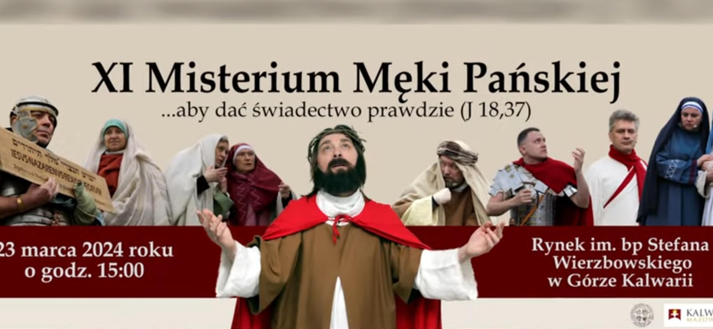 Łukasz Głodek - reżyser misteriów pokutnych - wyjaśnia czym Góra Kalwaria jest dla katolików, a czym dla Żydów?