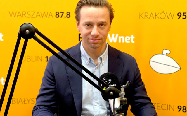 Krzysztof Bosak / Fot. Konrad Tomaszewski, Radio Wnet